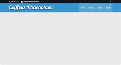Desktop Screenshot of coiffeur-phaenomen.ch